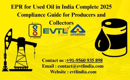 EPR for Used Oil in India: Complete 2025 Compliance Guide for Producers and Collectors