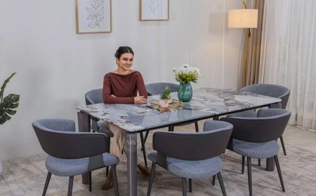 5-Seater vs. 6-Seater Dining Table Sets: What’s Right for Your Family?