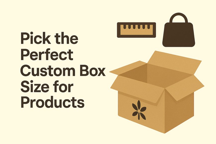 Pick the Perfect Custom Box Size for Products