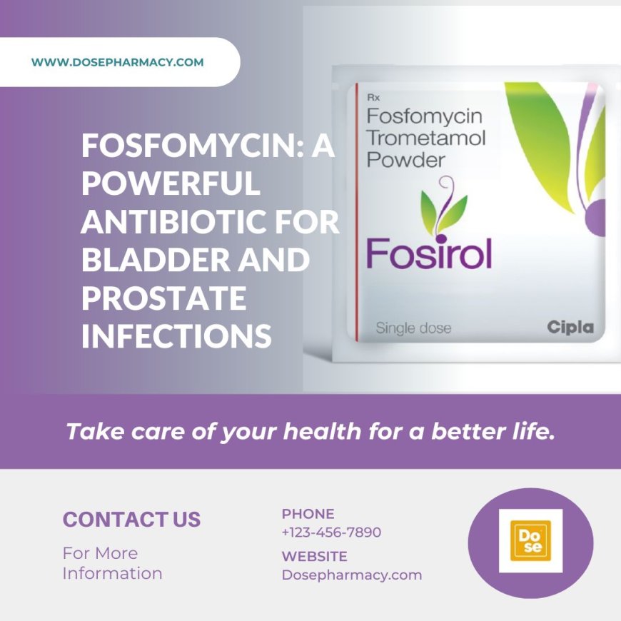 Fosirol 3g Sachet: Fast-Acting UTI Treatment You Can Trust