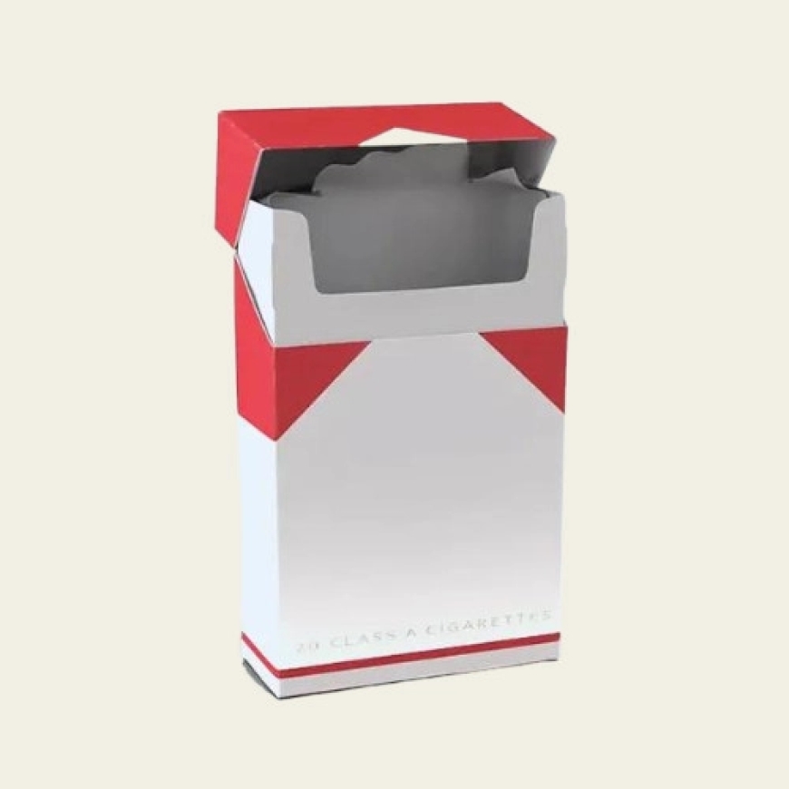 Elevate Your Brand with Empty Paper Flip Top Cigarette Boxes with Logo