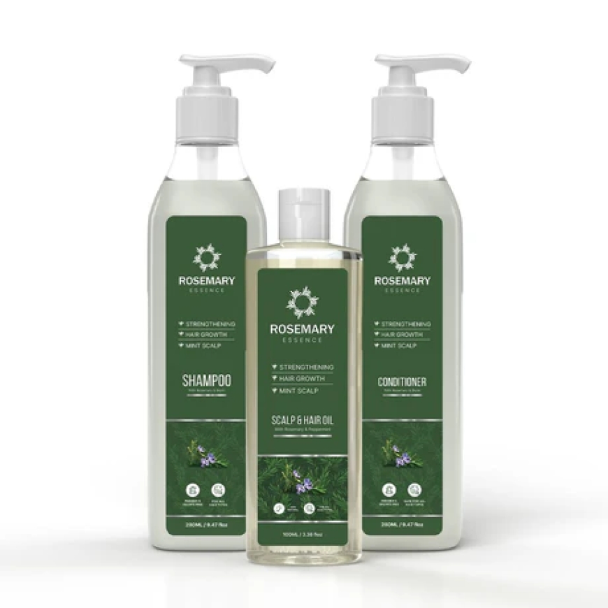 Unlock Nature’s Secret: How the Rosemary Hair Growth Bundle Transforms Your Hair Naturally