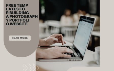 Free Templates for Building a Photography Portfolio Website