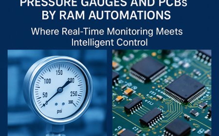 Precision & Performance in Automation: Pressure Gauges and PCBs by Ram Automations