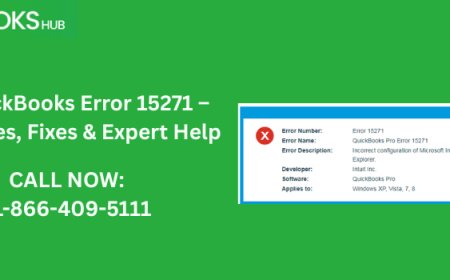 QuickBooks Error 15271 – Causes, Fixes & Expert Help