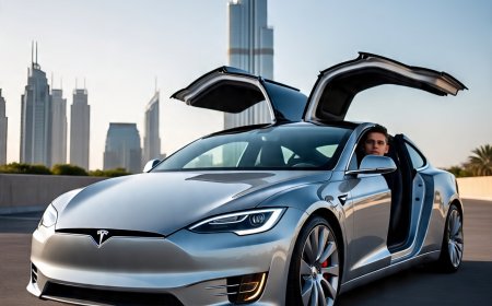 Rent Tesla in Dubai: Drive Smart, Go Green, and Experience the Future Today